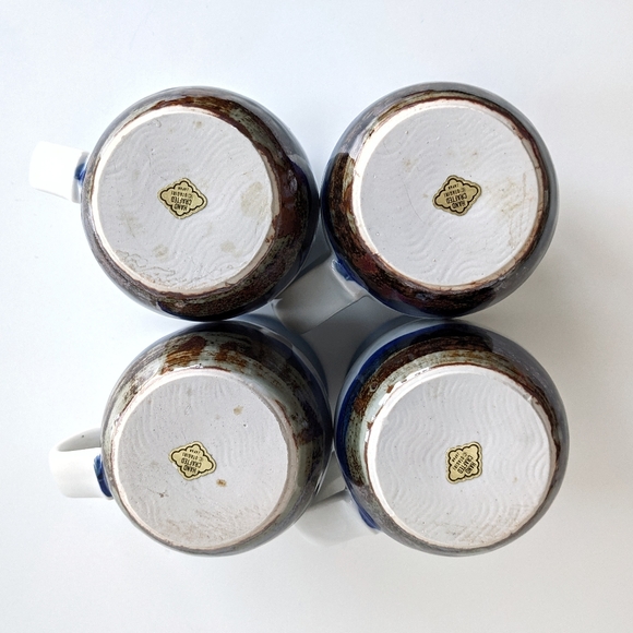 Set of 4 Vintage Otagiri flying ducks mugs - Picture 6 of 9